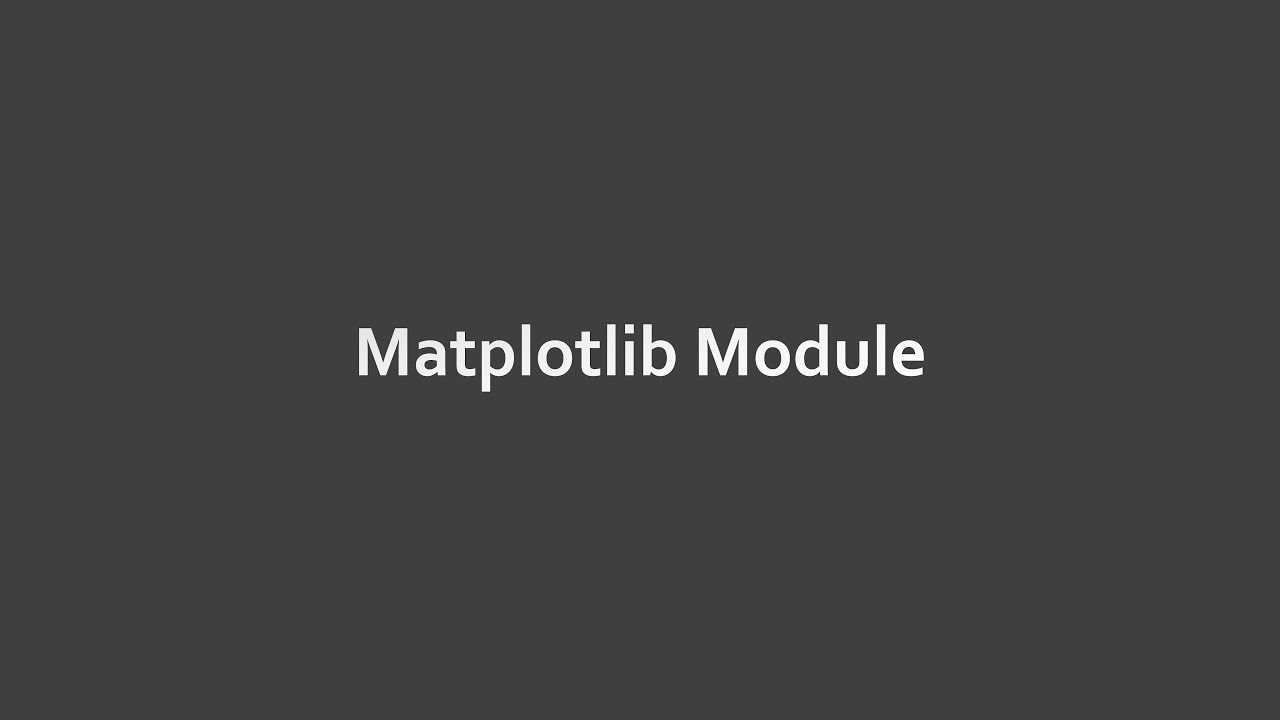 【國語】【Python常用Module】12. Matplotlib Module - YouTube