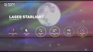 Laser Starlight PartyFunLights 8717278867663 UnBoxing
