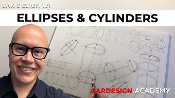 Car Design 101: How to Draw Ellipses & Cylinders