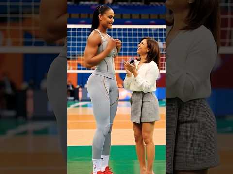 Volleyball Player Steals the Spotlight Dance #dance #volleyball #ai #model