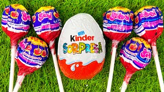 : Satisfying New Glitter | Kinder Joy,Skittles And More Candy I Cutting AND Rainbow ASMR