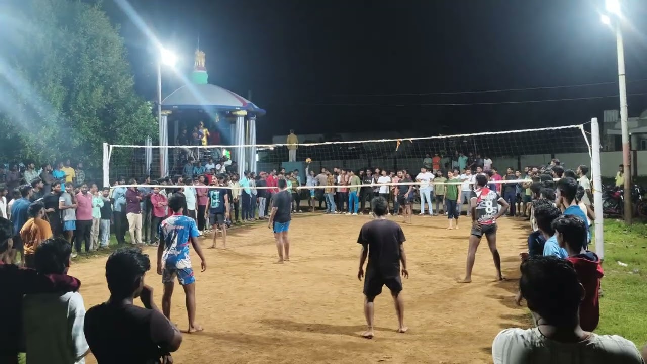 Anil vs mani single affence 🔥 2nd set #apvolleyballgaming 