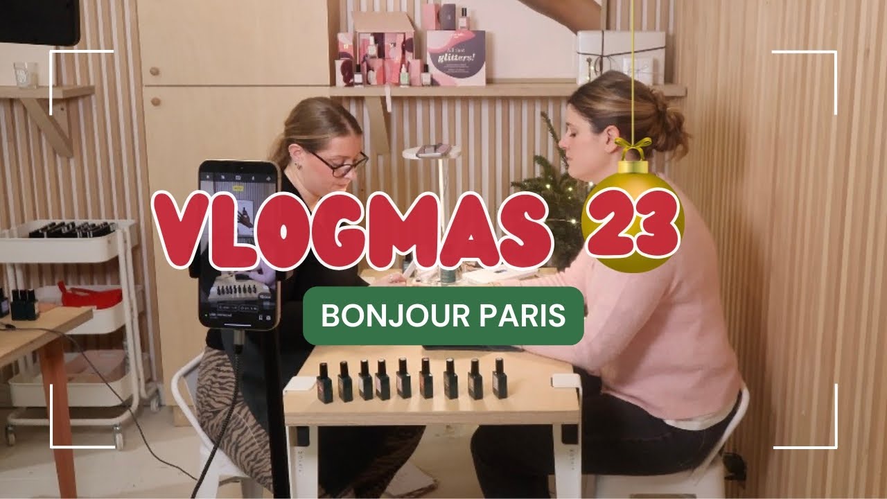 VLOGMAS #23 | Bonjour Paris 🇫🇷