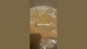 Middle Of Cooking Arrozcaldo 