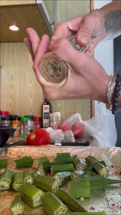 Рецепт окры😄 #рецепт #окра #готовка #питание - YouTube