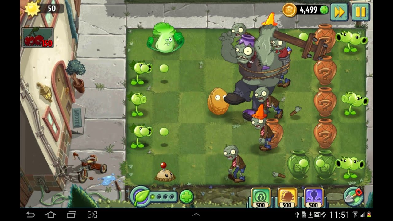 Plants vs Zombies 2 Android İos Free Game GAMEPLAY VİDEO