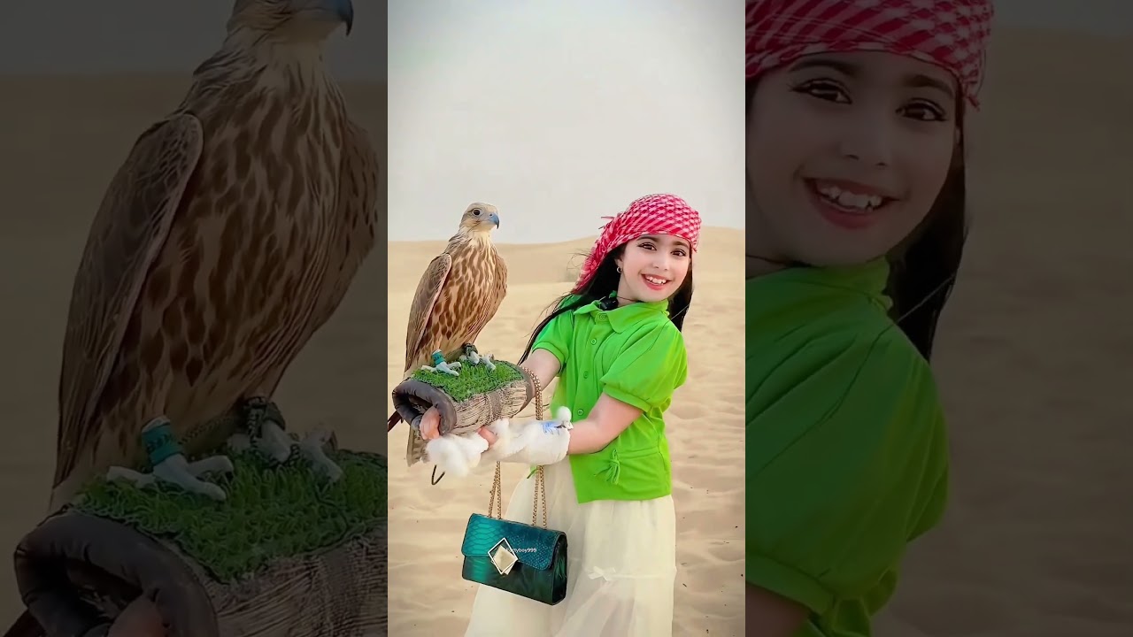 Why do Dubai's princesses keep eagles? 