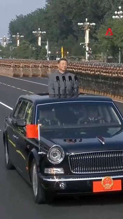 Xi Jinping inspects troops at China’s Victory Day parade