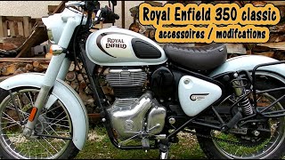 Royal Enfield 350 classic accessoires et modifications