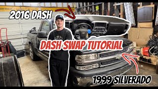 How To: Dash Swap 99-06 to 14-19 Silverado RCSB | Truck Build pt. 1