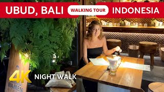 Ubud Bali Nightlife walk 2024 🇮🇩