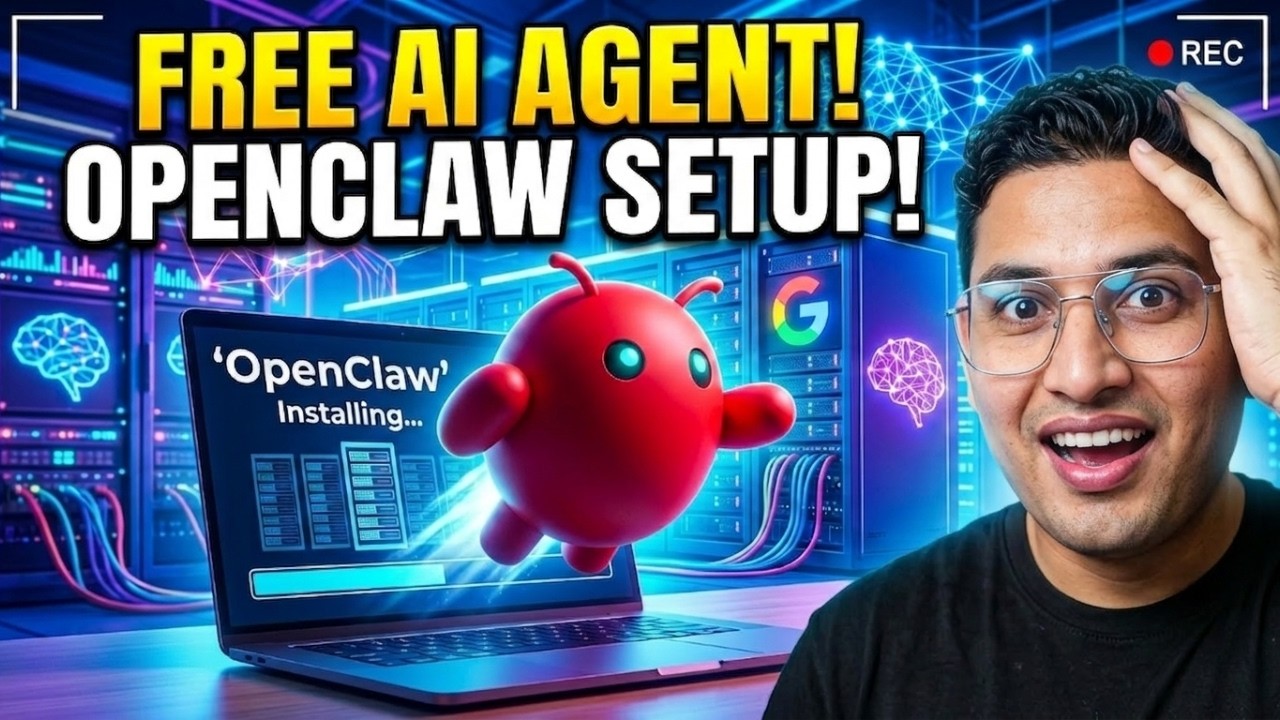 Install OpenClaw on Google Cloud in 10 Minutes (Free AI Coding Agent ...
