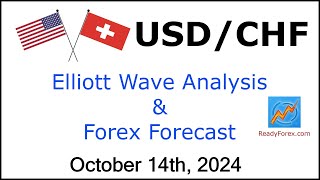USD CHF Elliott Wave Analysis | Forex Forecast | October 14, 2024 | USDCHF Analysis Today