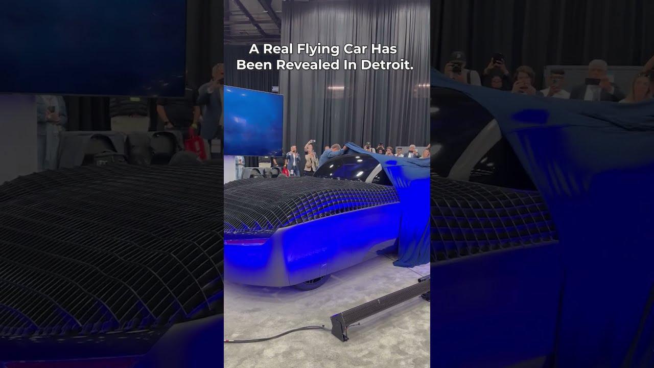 The First Flying Car Has Been Revealed In Detroit 