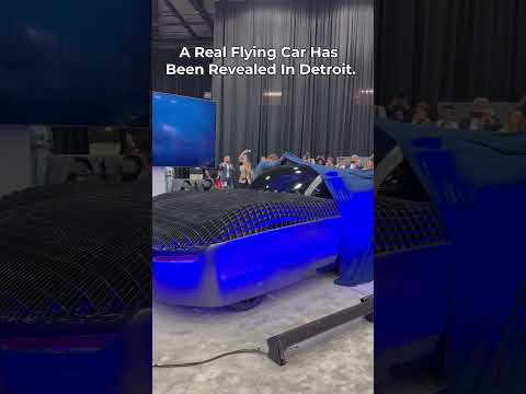 The First Flying Car Has Been Revealed In Detroit!