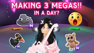 Making 3 *MEGAS* in a day!?🤯 | Filling my inventory with Megas!!😱