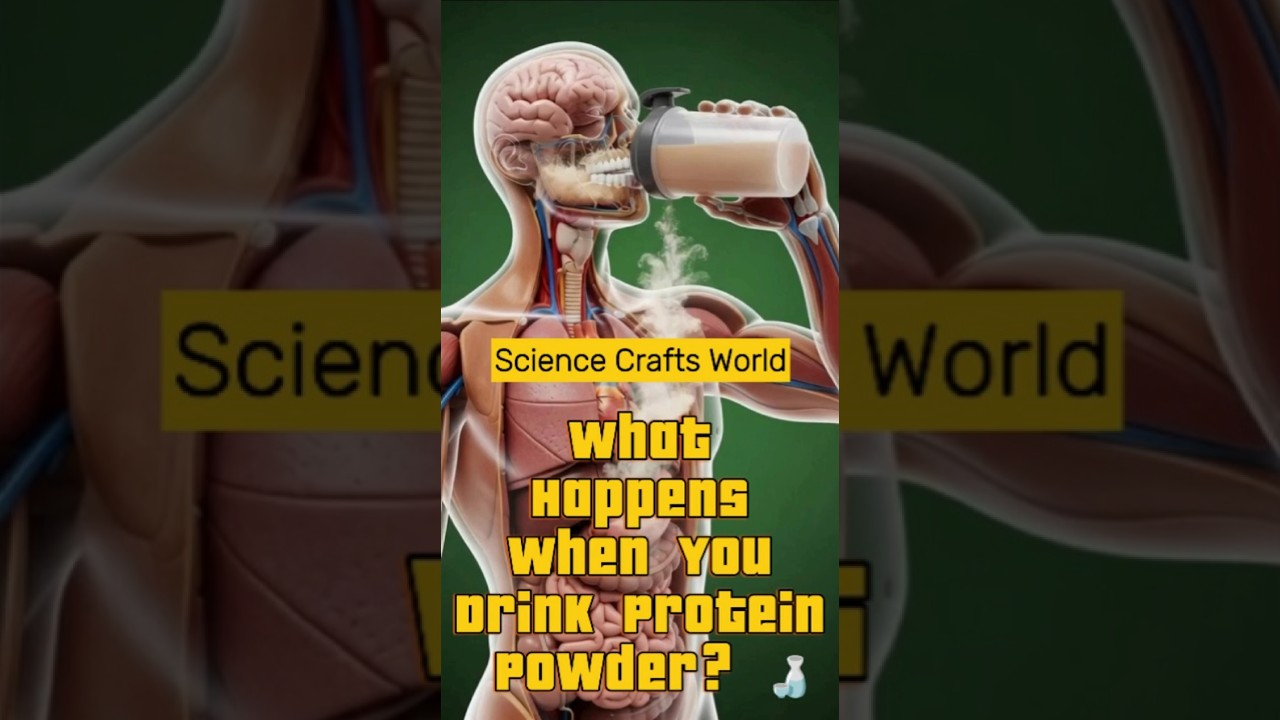 Protein Powder Transformation in 30 Seconds! 💪 