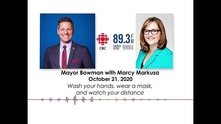 Mayor Brian Bowman with Marcy Markusa on CBC Infor...