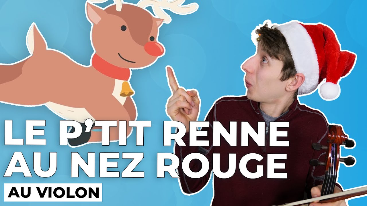 LE P'TIT RENNE AU NEZ ROUGE - AVEC PARTITION - YouTube