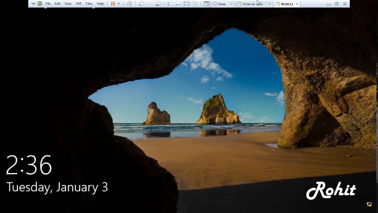 How to configure Account Lockout policy in server 2016