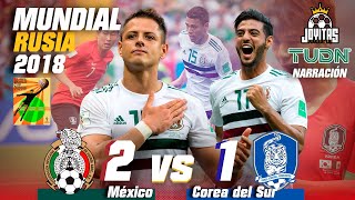 Cuando CHICHARITO y CARLOS VELA hacían goles en la SELECCIÓN 😪 México vs Corea del Sur 🏆Rusia 2018