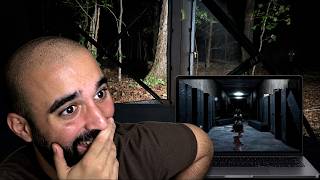Playing A Horror Game In The Woods (TERRIBLE Idea)