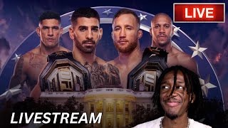 UFC Freedom 250 | WHITE HOUSE CARD Fight Companion| LIVESTREAM
