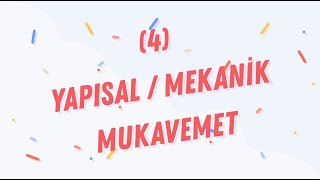 4- Yapısal Mekanik Mukavemet Testleri