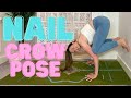 How to Nail Crow Pose: Step-by-Step Bakasana Yoga Tutorial for Beginners to Arm Balances using Wall
