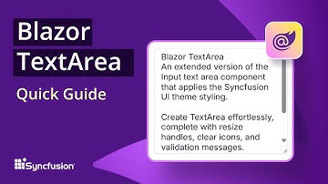 Blazor TextArea: The Ultimate Feature Walkthrough