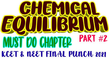 CHEMICAL EQUILIBRIUM: MCQ