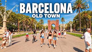 Barcelona Old Town 🇪🇸 | Gothic Quarter & Historic Streets | 4K Walking Tour