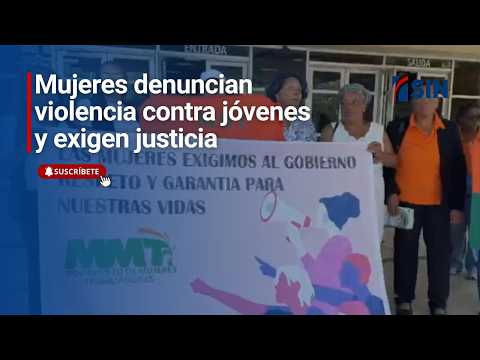 Women denounce violence against youth and demand justice