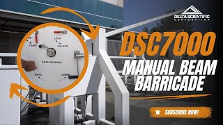 Delta Scientific DSC7000 Manual Beam Barricade | M50 Rated Vehicle Barrier