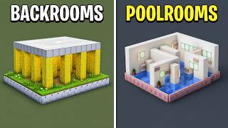 I Turned the Backrooms into MINI Biomes in Minecraft! screenshot 2