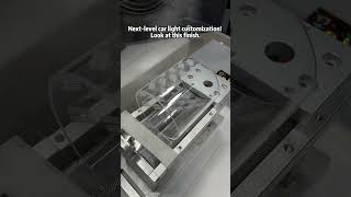 Professional car light finish with just a laser #customization #automotive