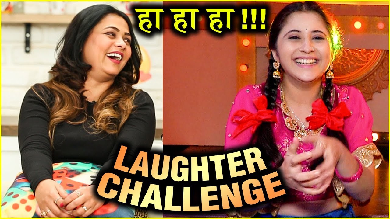 Prarthana vs Gayatri   GREAT Laughter Challenge     Crazy