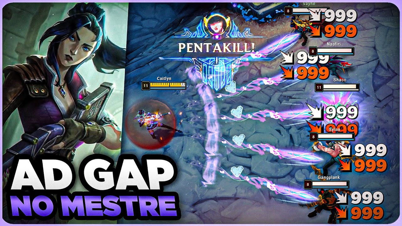 O SEGREDO para GANHAR JOGOS PERDIDOS de CAITLYN | MONO CAITLYN GAMEPLAY