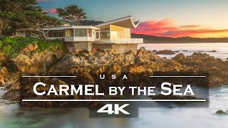 Carmel by the Sea, California - USA 🇺🇸 - by drone [4K]