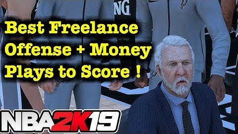 NBA 2K19 Best Pick and Roll Offense Tutorial UNSTOPPABLE Freelance Offense 2K19 Tips #19