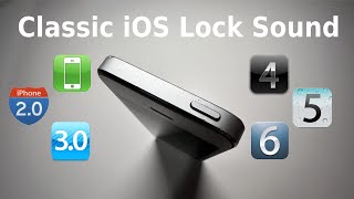 Classic iOS Lock Sound