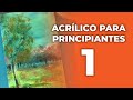 ¡MI PRIMER VÍDEO! - Clase con acrílico para principiantes 1 - 👩🏫🎨