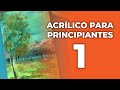 ¡MI PRIMER VÍDEO! - Clase con acrílico para principiantes 1 - 👩‍🏫🎨