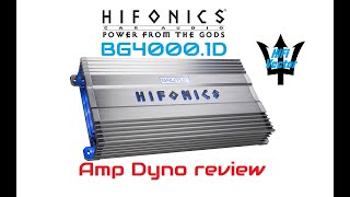 Hifonics BG4000 amp dyno review brutus gamma HiFi vector  DL 14 smd AMM 1