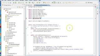 Eclipse Android Tutorial - Spinner