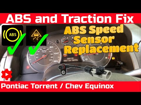 ABS og Traction Fix på Pontiac Torrent / Chevrolet Equinox hastighetssensor