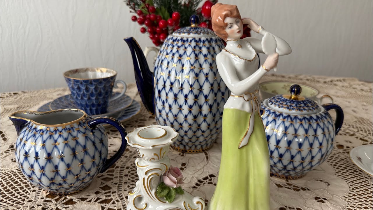 Советский фарфор на барахолках Германии . Видеообзор моих находок. 