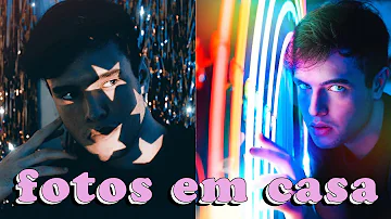 Como tirar fotos criativas em casa sozinha?