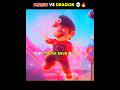 Mario vs Dragon 🔥 | Who Wins This Battle #shorts #animation