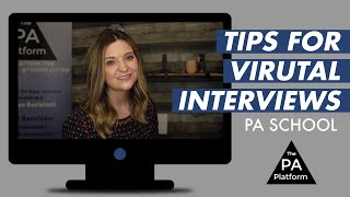 Zoom Interview Tips for Virtual PA School Interviews